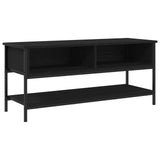 TV Cabinet Set 100 x 35 x 45 cm Black Oak Engineered Wood 862930