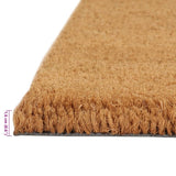 Door Mat Natural 100x200 cm Tufted Coir 155568