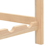 Wine Rack Cedar Wood 57.5x28x102 cm 246441