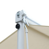 Free Standing Awning 4x3 m Cream 143745
