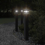 Outdoor Floor Lamp with Outlet Black 80 cm Aluminium 4006407