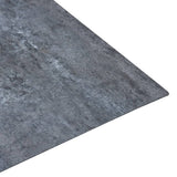 Self-adhesive Flooring Planks 5.11 m PVC Grey Marble 146237