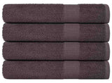 Bath Towels "FROGN" 4 pcs Anthracite 100x150 cm 360 gsm 136690
