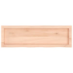 Bathroom Countertop 100x30x cm Untreated Solid Wood 3156030
