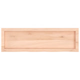 Bathroom Countertop 100x30x cm Untreated Solid Wood 3156030
