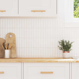Rectangular Tile 20 pcs White 29 x 23 x 0.08 cm 42021264