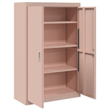 Storage Cabinet Pink 90 x 40 x 140 cm Steel 3406161