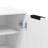 Shoe Cabinet White 59x35x100.5 cm Engineered Wood 811439