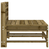 Garden Middle Sofa Impregnated Wood Pine 825617