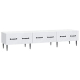 TV Cabinet with Drawer White 147 x 34.5 x 30 cm Engineered Wood 894935