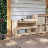 Kitchen Cabinet with Shelf MEPPEL Brown Oak 106 x 55 x 64 cm 868153