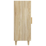 Sideboard Sonoma Oak 34.5x34x90 cm Engineered Wood 812396