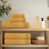 Bath Towels "FROGN" 10 pcs Gold 100x150 cm 360 gsm 136814