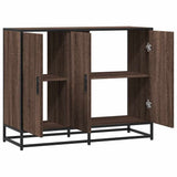 Sideboard Brown Oak 94x35x76 cm Engineered Wood 849008