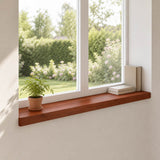 Window Sills 2 pcs Brown 90 x 15 x 2 cm Solid Beech Wood 42048249