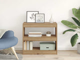 Book Cabinet Artisan Oak 60 x 30 x 72 cm Engineered Wood 880457