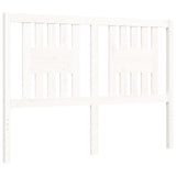 Bed Frame without Mattress White 120x200 cm Solid Wood 3194567
