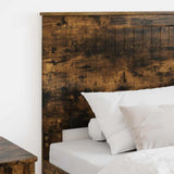 Headboard with Headboard Smoked Oak 90 cm Engineered wood 887808