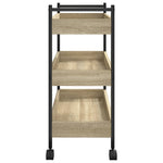 ZNTS Kitchen Trolley Sonoma Oak 50x30x70 cm Engineered Wood 842357