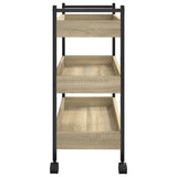 ZNTS Kitchen Trolley Sonoma Oak 50x30x70 cm Engineered Wood 842357