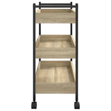 Kitchen Trolley Sonoma Oak 50x30x70 cm Engineered Wood 842357