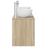 Bathroom Cabinet Set 3 pcs Sonoma Oak 49.5 x 35 x 63 cm 3405797