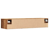 Wall Cabinet Old Wood 102x30x20 cm Engineered Wood 856985