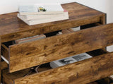 Sideboard Smoke Oak 79 x 36 x 75.5 cm Engineered Wood 886596