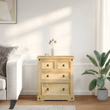 Chest of Drawers Corona 80x43x91 cm Solid Wood Pine 4005670