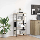 Bookshelf Sonoma Oak 60 x 29.5 x 115 cm Engineered Wood 883923