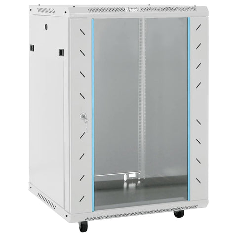 15U Network Cabinet with Swivel Feet 19" IP20 60x45x86 cm 30265
