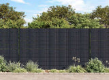 Privacy Strips PVC 140x0.19 m Matte Dark Grey 147868