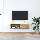 ZNTS TV Cabinet Artisan Oak 100x31x25.5 cm Engineered Wood 861488