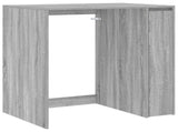Wash Machine Cabinet with Storage Grey Sonoma 87 x 60 x 89 cm 8006805