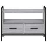 TV Cabinet 67.5 x 33 x 50 cm Grey Sonoma Engineered Wood 8013689