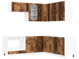Kitchen Unit LUCCA 8 pcs Old Wood Engineered Wood 3438399