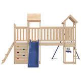 ZNTS Outdoor Playset Solid Wood Pine 3155897