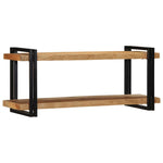 ZNTS Wall Shelf 110x33x45 cm Solid Wood Acacia 4017490