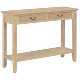 Console Table 110x35x80 cm Wood 249904