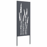 Garden Privacy Screen Anthracite 50 x 140 cm Cold-rolled steel 876310