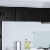 Dishwasher Panel Kalmar Black 80 x 31 x 40 cm Engineered Wood 884576
