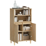 Highboard Sonoma Oak 60x36x110 cm Engineered Wood 821223