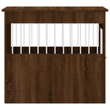 Dog Crate Furniture Brown Oak 64.5x80x71 cm Engineered Wood 838336