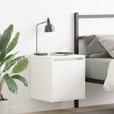 Wall-Mounted Bedside Cabinets 2 pcs White 38x34x40 cm 861230