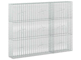 Gabion with 5 mm Wire and 5x2.5 cm Mesh 150x20x150 cm 3463605