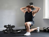 Hex Dumbbell Set with Weights Storage Rack, Rubber Coated Dumbbells, Non-Slip Chrome Handles, T3398P376772
