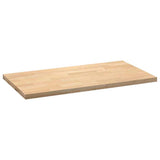 Kitchen Worktop 120x63.5x4 cm Solid Wood Oak Rectangular 4009005