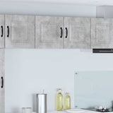 Dishwasher Panel Kalmar Concrete Grey 80 x 31 x 40 cm 884580
