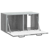 Wall-Mounted TV Cabinet Grey Sonoma 59.5 x 31 x 30 cm 898711