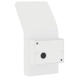 Outdoor LED Wall Lights with Sensors 2pcs White Die-cast Aluminium 4006275